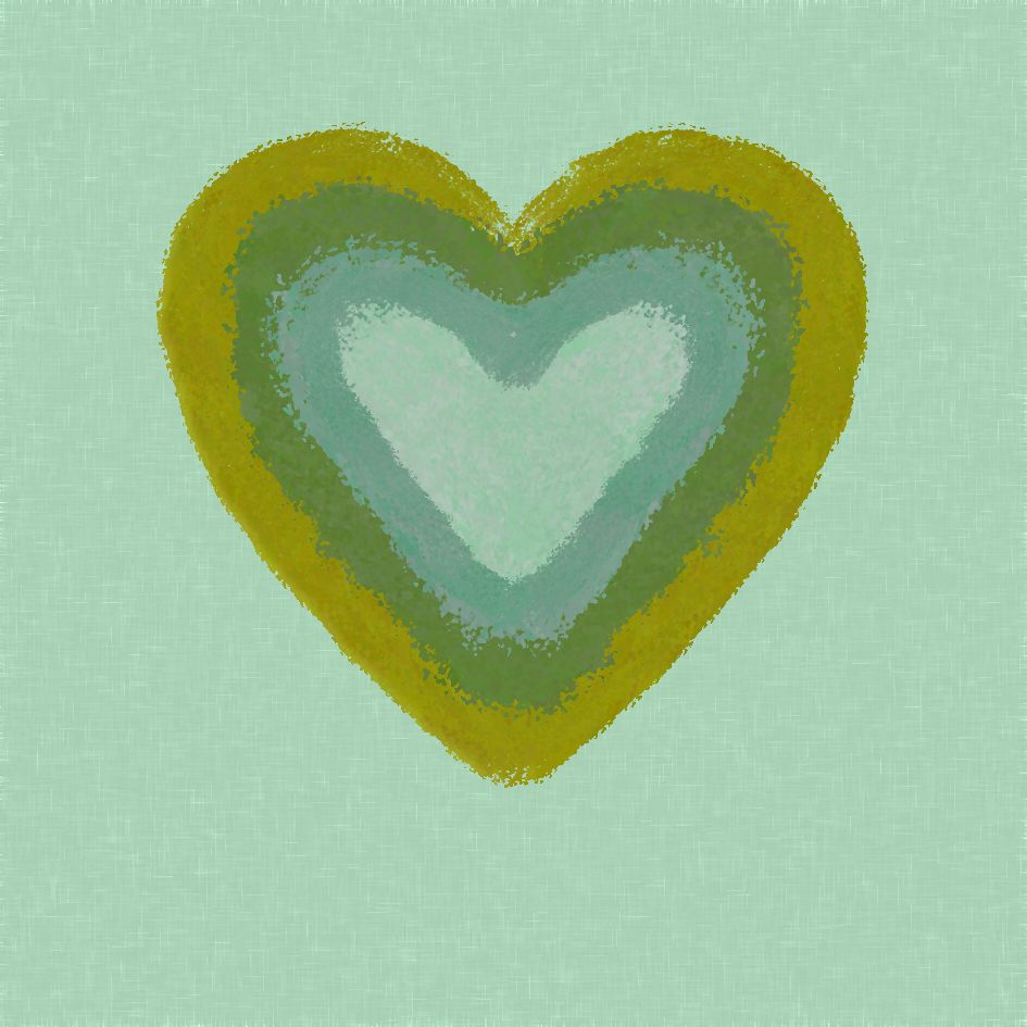 Green Heart by Tina Oloyede